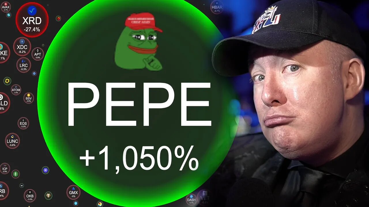 PEPE Meme Coin NEWS UPDATE - PEPE ARMY - Martyn Lucas Investor @MartynLucas