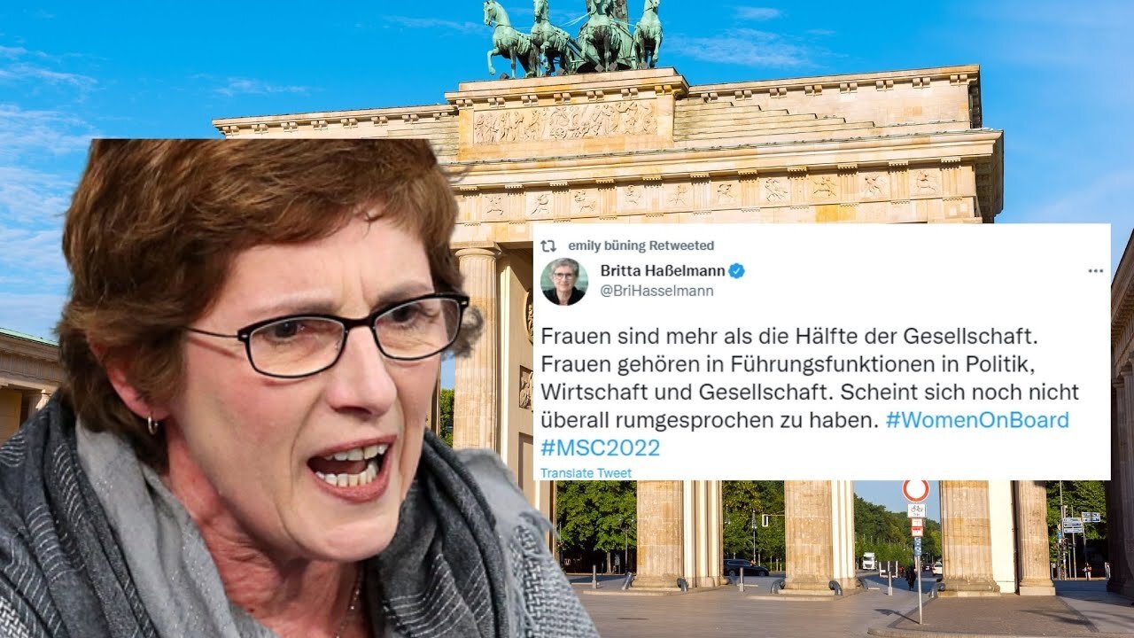 Lächerlich! Ich als Frau verzichte auf den Grünen Blödsinn!