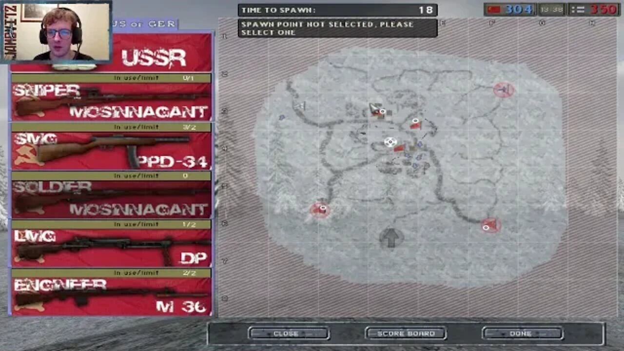 Battlefield 1942 Finnwars: Battle Of Salla Gameplay Match #1 [Faction: Soviet][Finnwars Event: 2022]