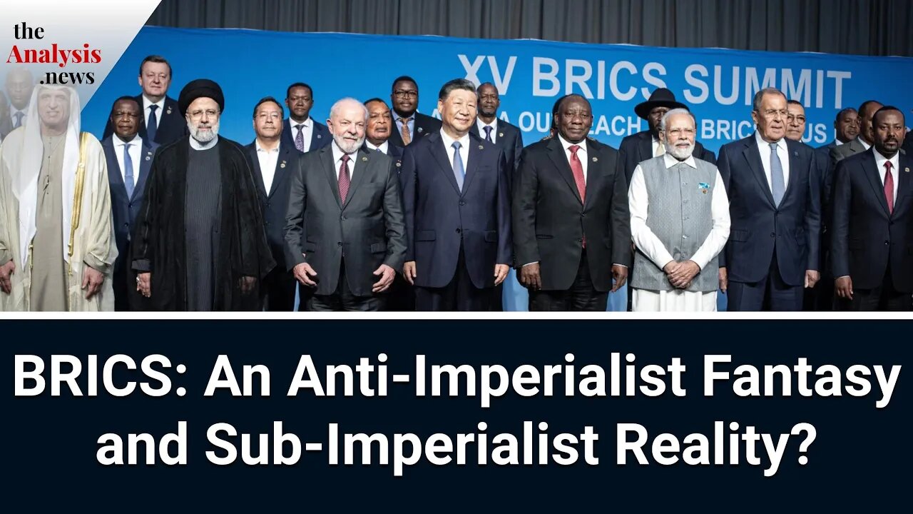 BRICS: An Anti-Imperialist Fantasy and Sub-Imperialist Reality? - Patrick Bond (pt 1/2)