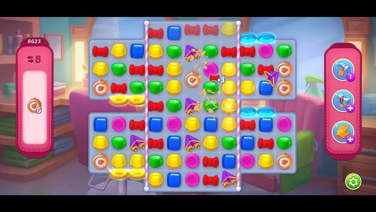 Playrix Homescapes Gameplay Walkthrough Level 8623