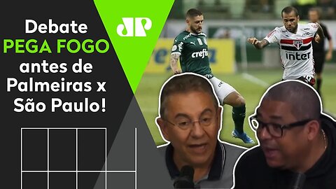 Quem vai acertar? Debate PEGA FOGO antes de Palmeiras x São Paulo!