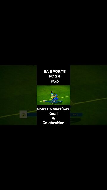EA Sports FC 24 - Gonzalo Martínez Goal & Celebration