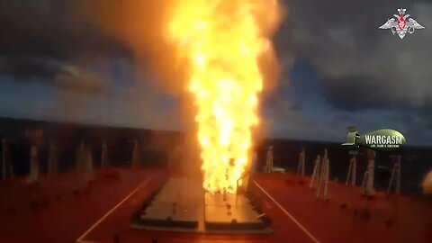 Russian naval exercise fires Kalibr cruise missile