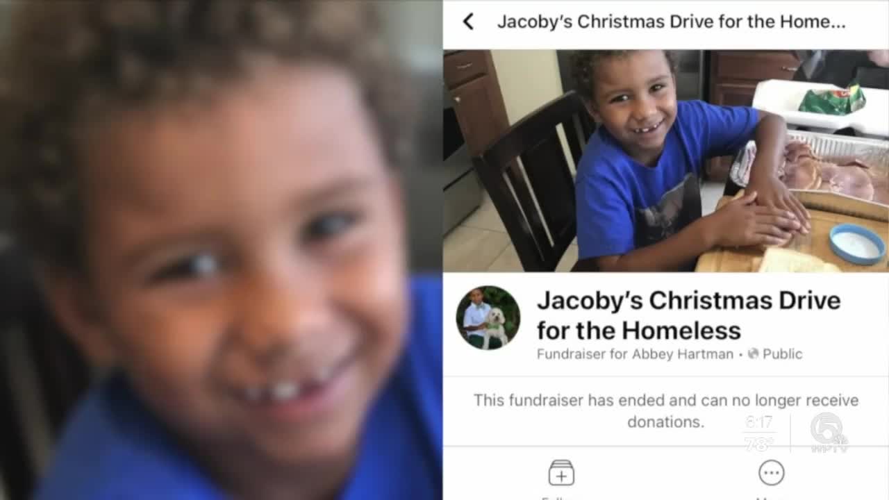 Jupiter boy serving homeless population in West Palm Beach