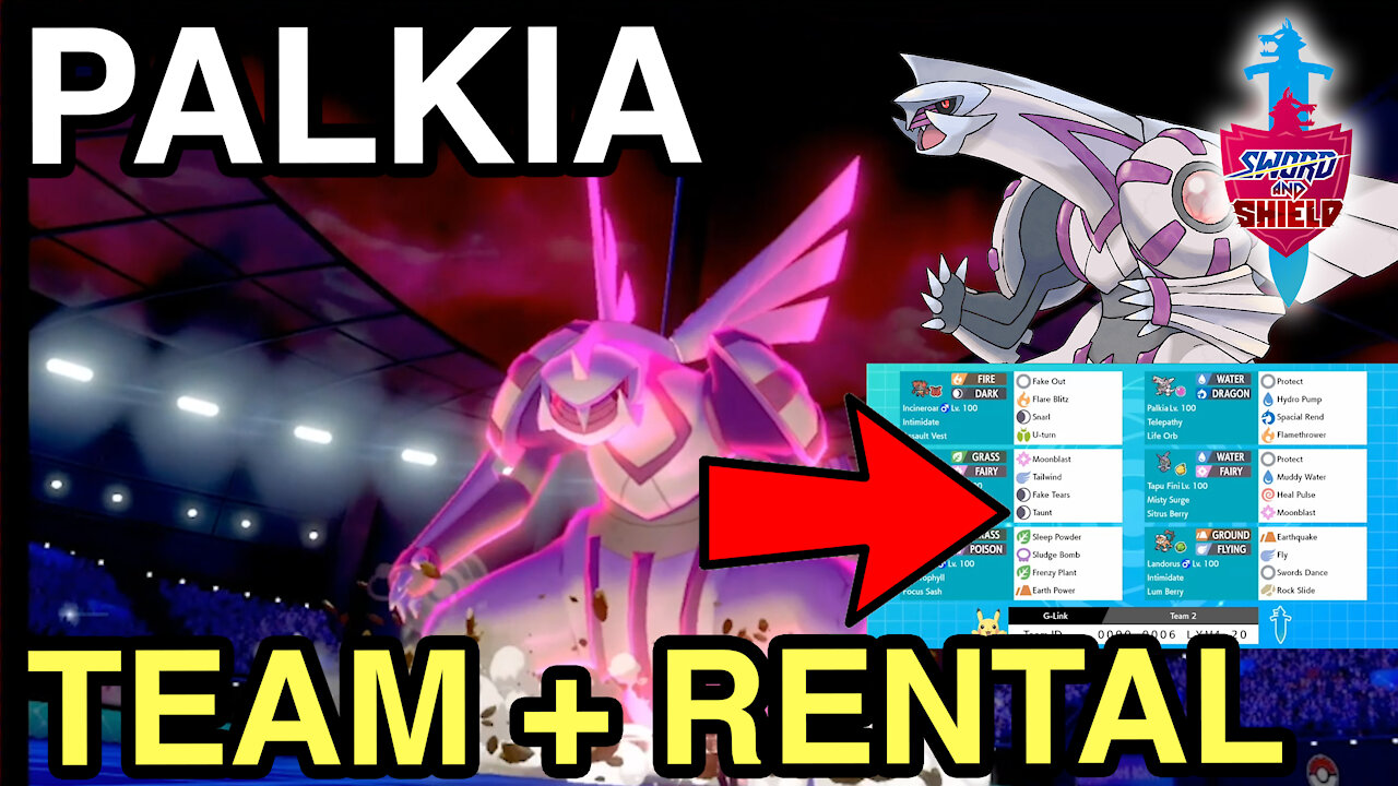 PALKIA TEAM! • VGC Series 8 • Pokemon Sword & Shield Ranked Battles