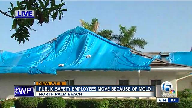 North Palm Beach Public Safety building dealing with mold issues