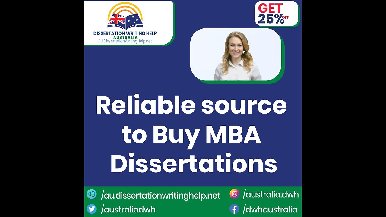 Buy MBA Dissertations | AU.DissertationWritingHelp.net