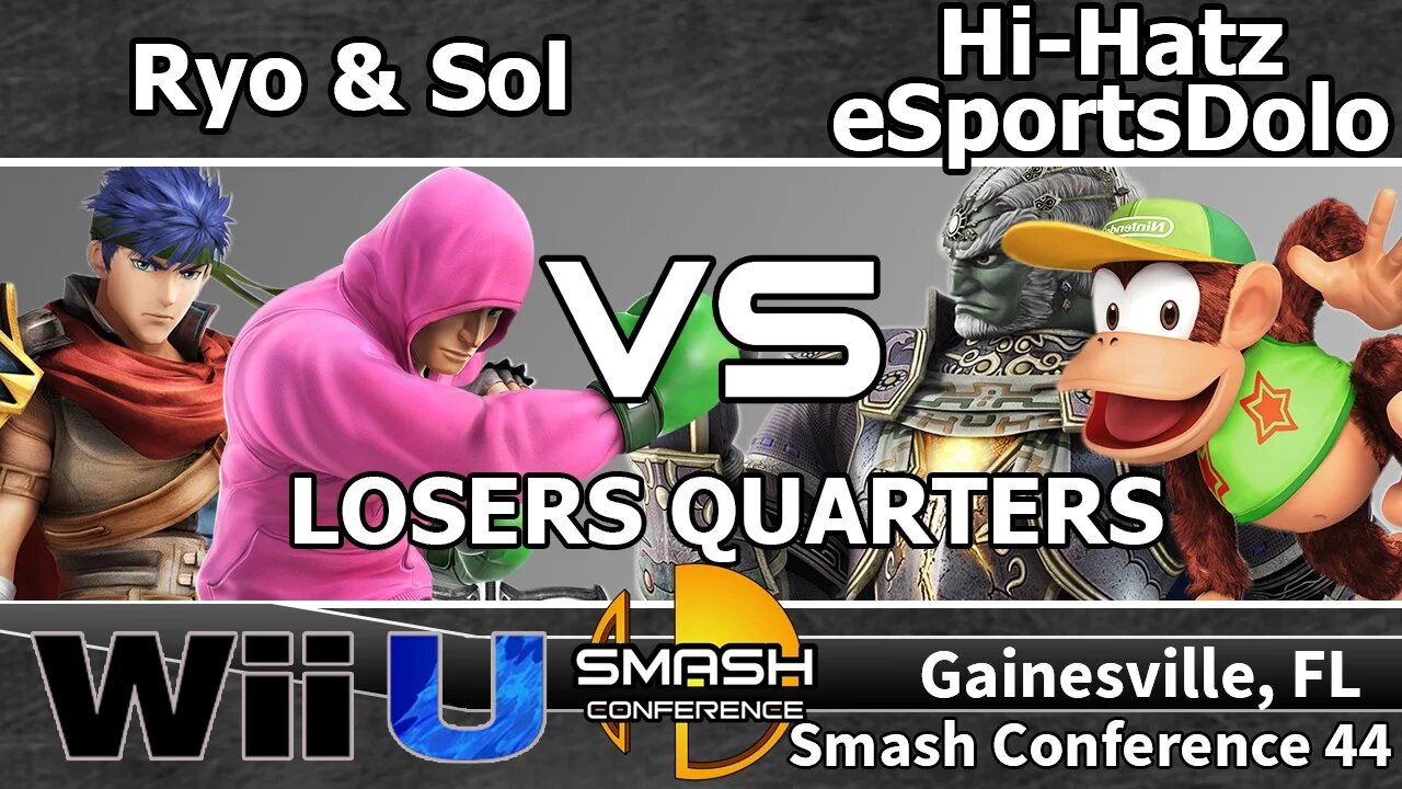 MVG|Ryo & MVG|Sol vs. Hi-Hatz & eSportsDolo - SSB4 Teams Losers Quarters - SC44