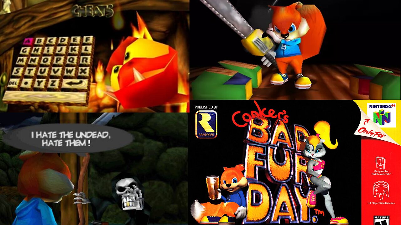 Conker's Bad Fur Day: Game Stream