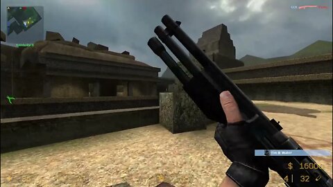 Counter Strike Source Aztec Bots #6 Only Shotguns