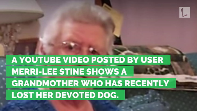 Grandma Unwraps Squeaky Toys After Death Of Dog. Crying After Family Says Close Eyes