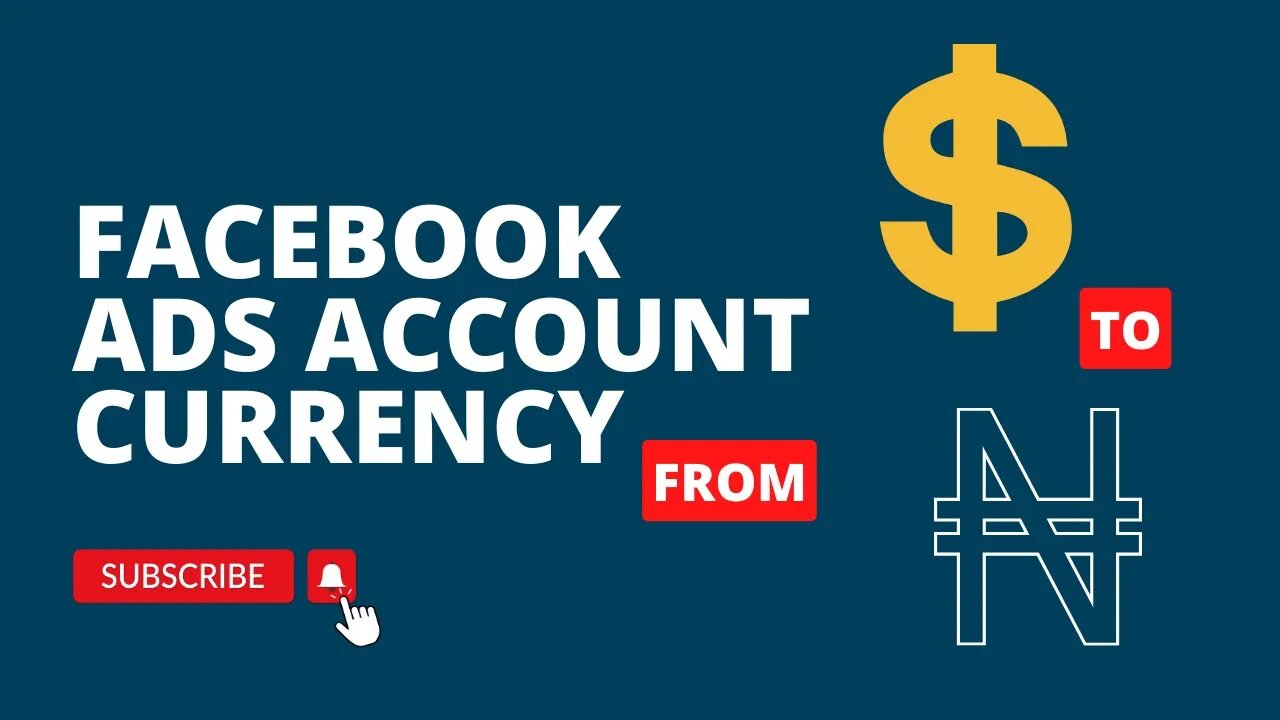 How to change your Facebook ads payment currency from Naira to Dollar and vice versa #facebookads