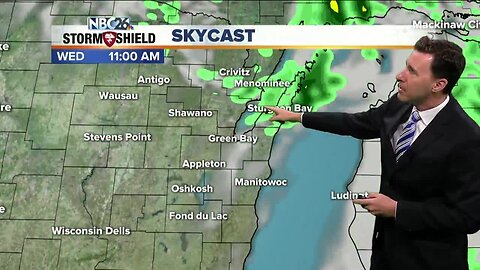 Michael Fish's NBC26 weather forecast