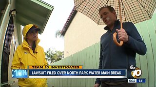 Lawsuit filed over North Park water main break