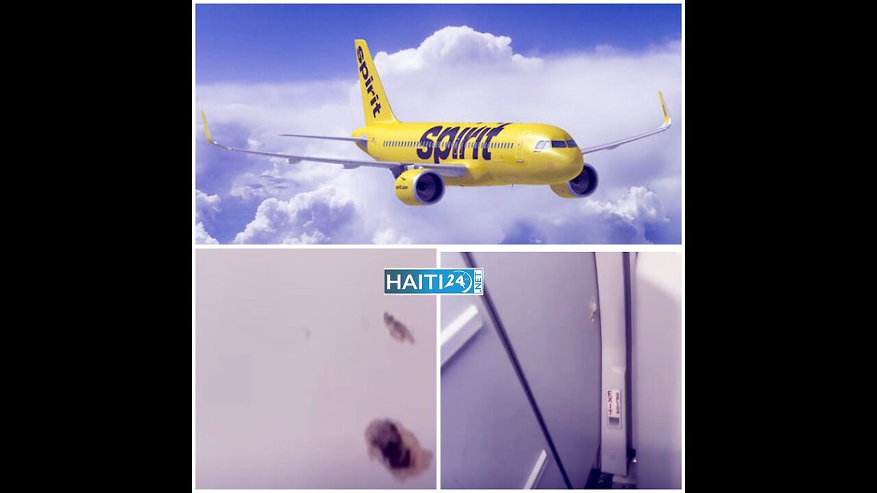 Spirit Airlines reports that a flight bound for Haiti's capital was struck by gunfire.