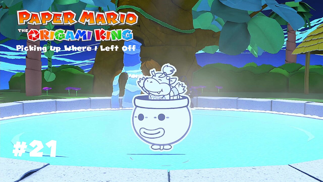 Paper Mario: The Origami King: Picking Up Where I Left Off - Part 21: Washed Away