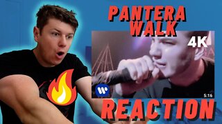 IRISH MAN REACTION TO PANTERA - WALK | PANTERAS BIGGEST SONG EVER!!