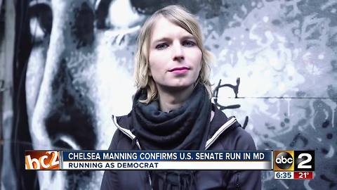 Chelsea Manning confirms U.S. Senate run in Maryland