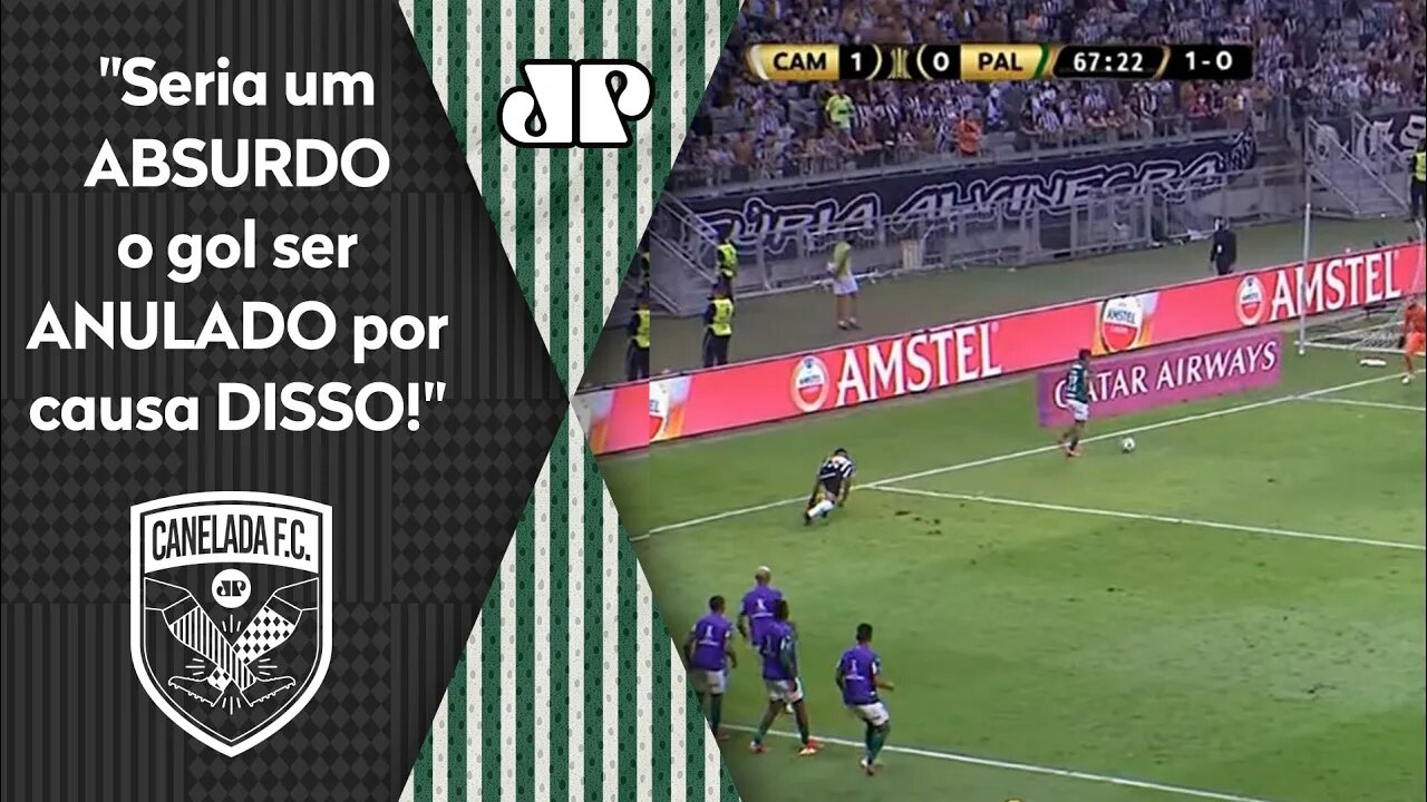 É SÉRIO? OLHA a IRREGULARIDADE que ACHARAM no GOL do Palmeiras que ELIMINOU o Atlético-MG!