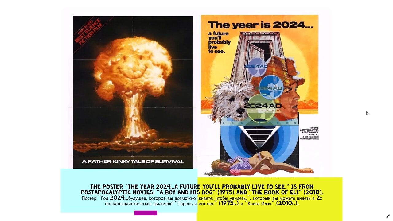 Predictive Programming. Nuclear War in The Economist and movies.