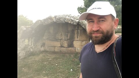 Pamukkale - city, destroyed by nuclear impact