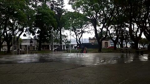 Fuente en Plaza Colón, Tacuarembó, Uruguay (12/12/2022)