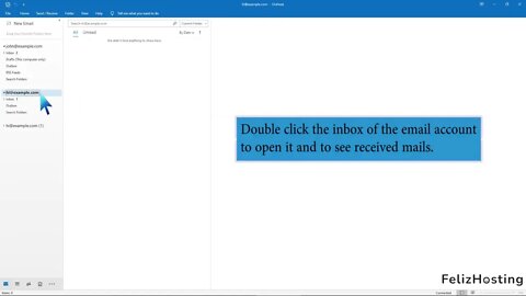 How to Check for New Email in Outlook 2019 FelizHosting