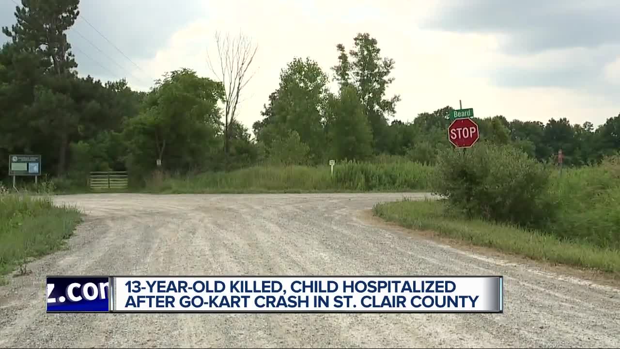 13-year-old dead, 10-year-old in critical condition after go-kart crash in St. Clair County