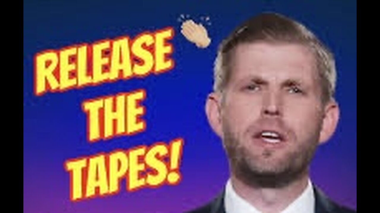 Eric Trump says Trump cameras CAUGHT the entire raid— Will “ABSOLUTELY” release footage OMG.