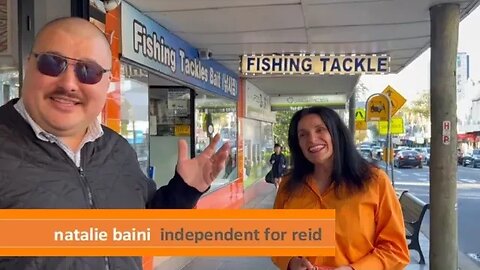 Finally! A politician who doesn't run away from questions - Natalie Baiani for Reid ✅