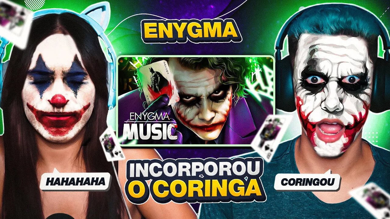 ENYGMA - Why so Serious? | Coringa | [React em Casal] 🔥