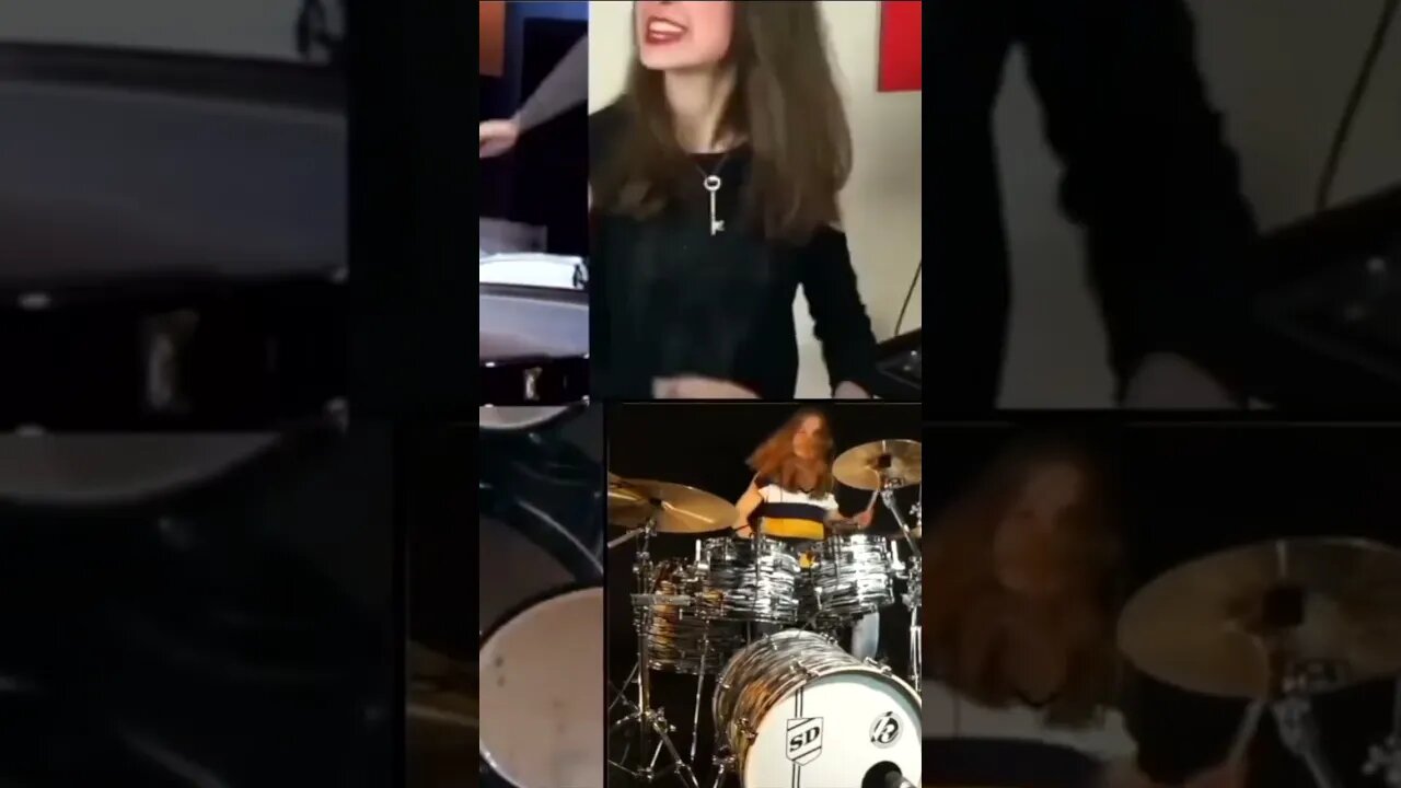 7 Rush Girls Drumming Simultaneously | Subdivisions