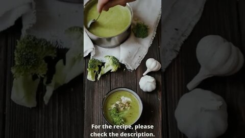#Shorts Low Carb Keto Recipe: Broccoli Soup