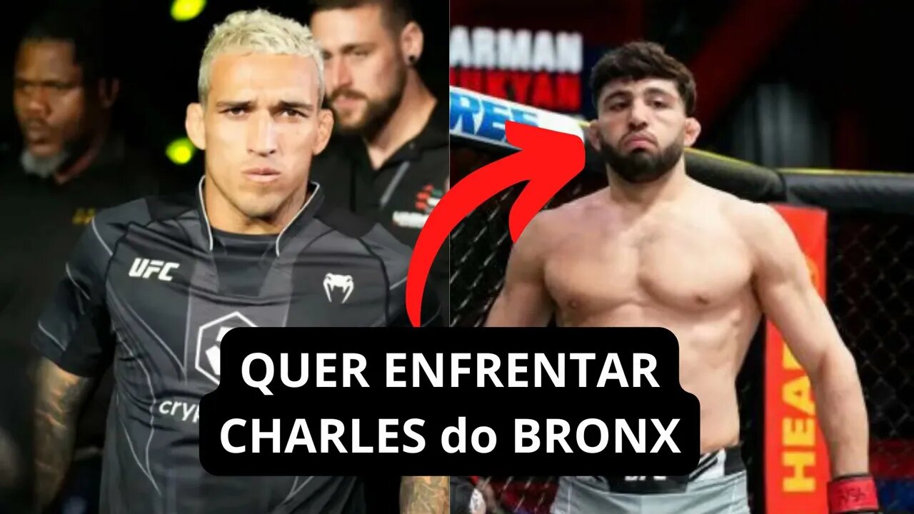 Arman Tsarukyan vs Charles do Bronx vai acontecer em março ou abril?