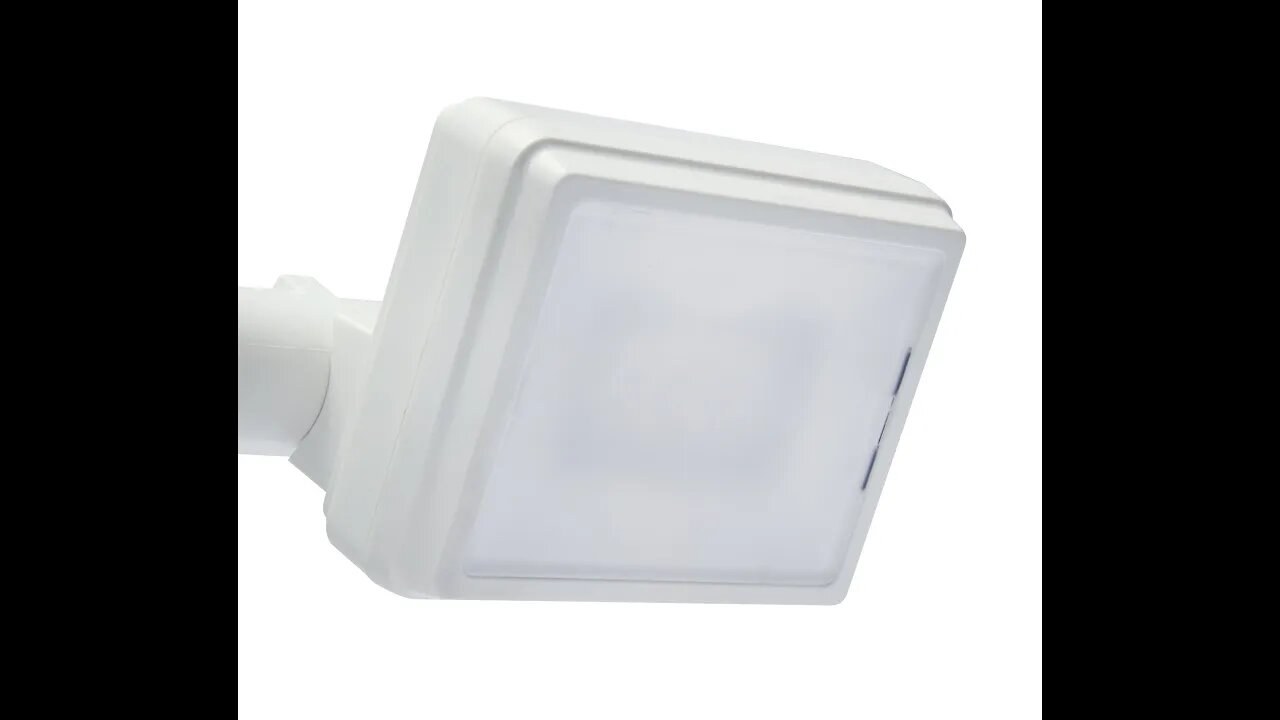 IQ Cordless Battery Operated Motion Security Sensor Flood Light install adhesive hook @fliproducts6134