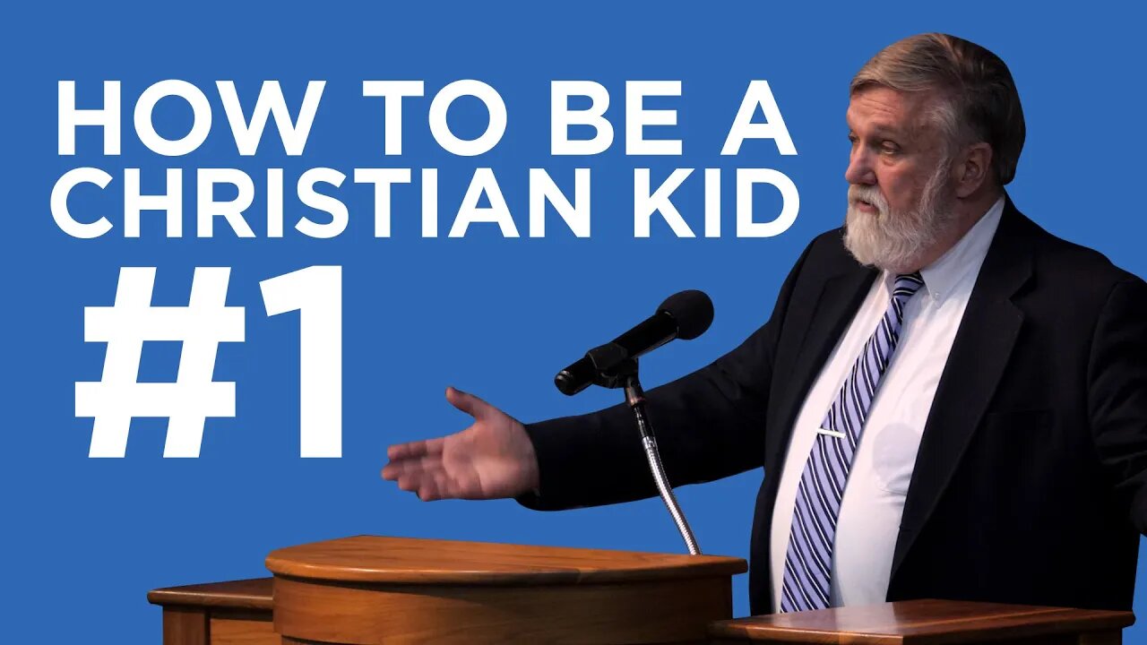 How to Be a Christian Kid #1 | Douglas Wilson