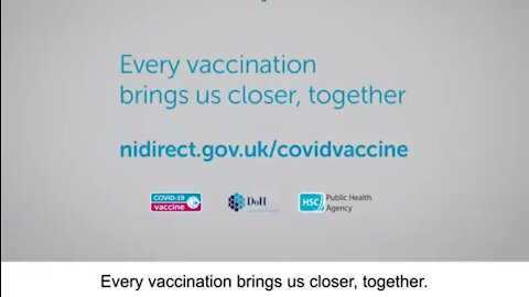 N. Ireland covid "vaccine" coercion tv advertisement (tweaked at the end)