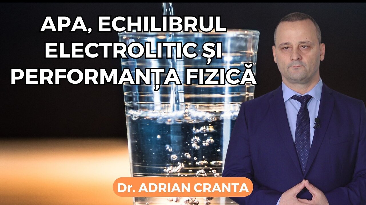 Apa, echilibrul electrolitic și performanța fizică