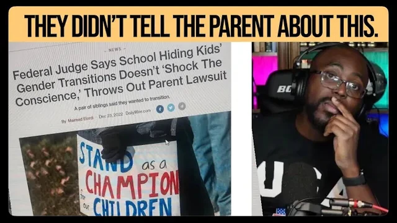 Federal Judge Says School Hiding Kids’ Gender Transitions Doesn’t ‘Shock The Conscience.