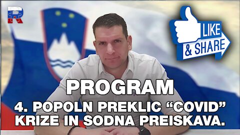 PROGRAM: 4. Popoln preklic Covid krize in sodna preiskava