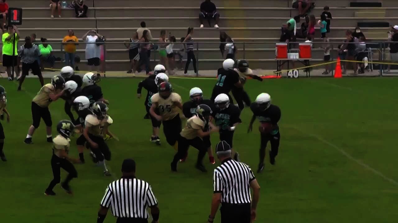 East Milton Mites vs Milton Gold 08-16-13