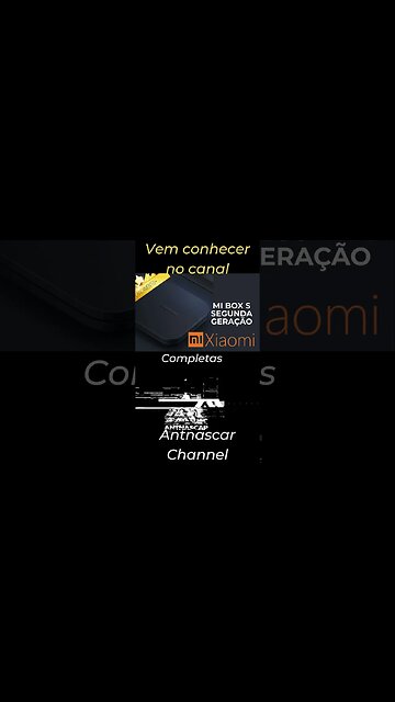XIAOMI MI TV Box S 2ª geração LANÇAMENTO GLOBAL