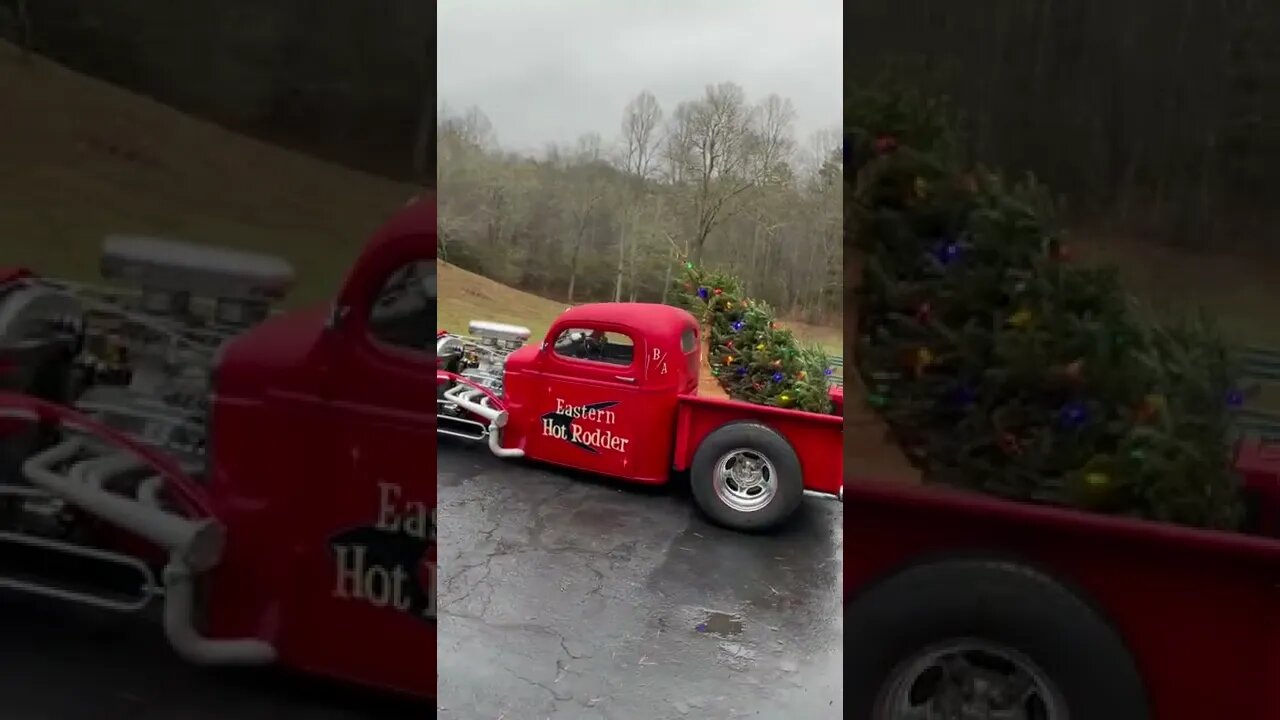 Eastern Hot Rodder's Lil' Red Shop Truck is ready for the Parade.