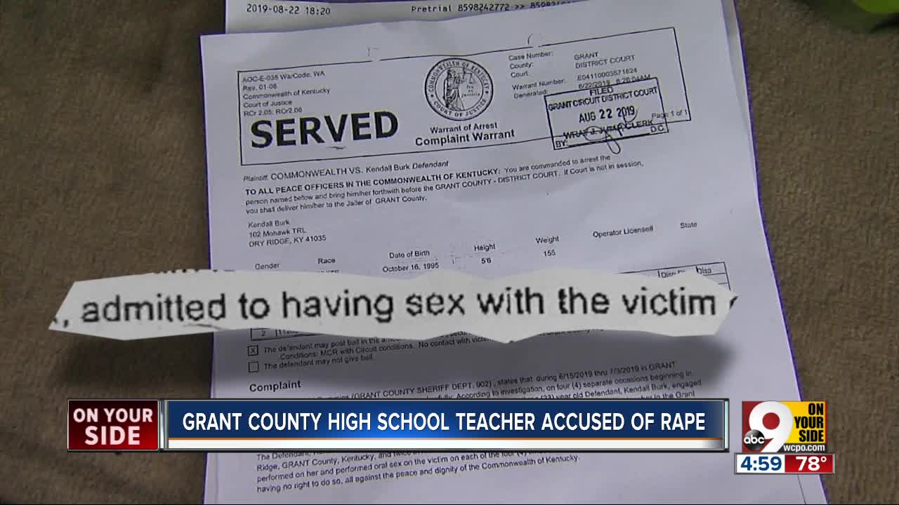 Grant County High teacher charged with rape, sodomy