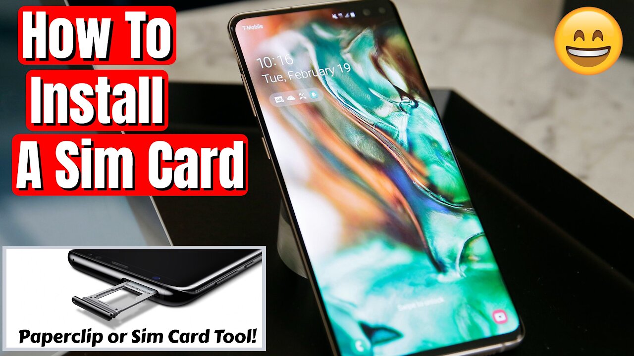 Galaxy S10 sim card removal: Top 2 methods (paperclip & tool)