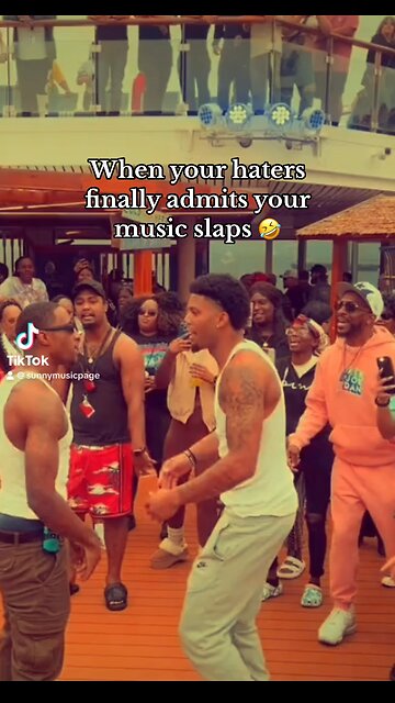 When your haters finally admits your music slaps