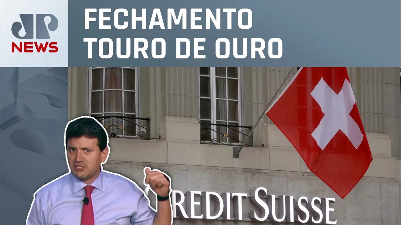 Crise no Credit Suisse impacta Ibovespa | Fechamento Touro de Ouro