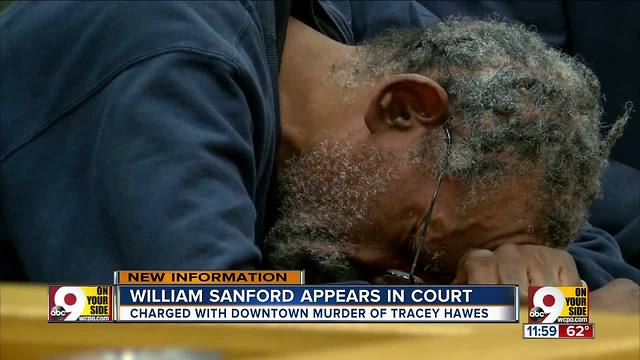 Murder suspect appears in court