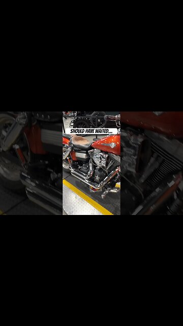 Should have waited on this Harley…